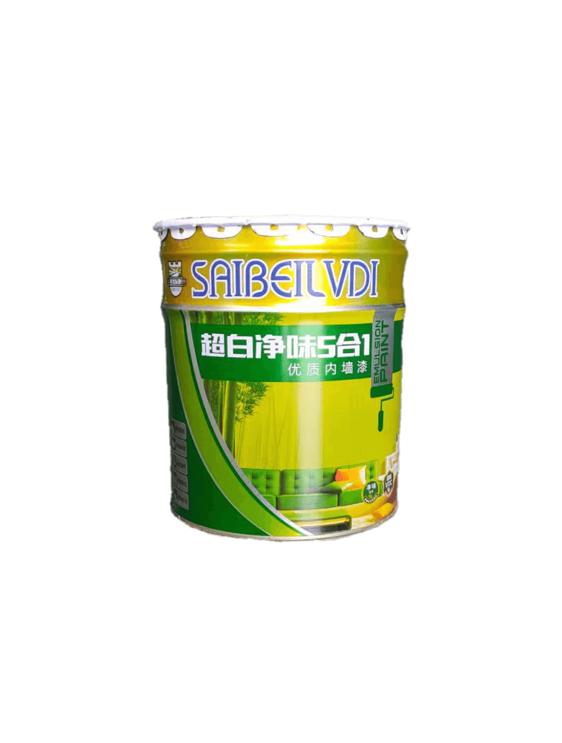 超白凈味五合一水漆
